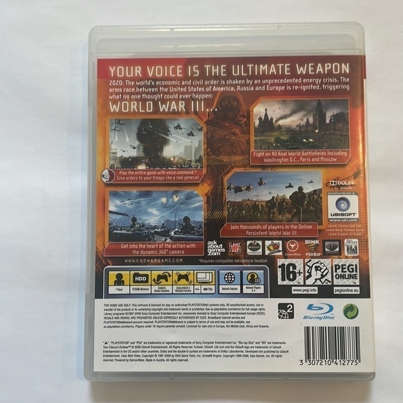 PlayStation 3 Tom Clancy's Endwar - Picture 2 of 3